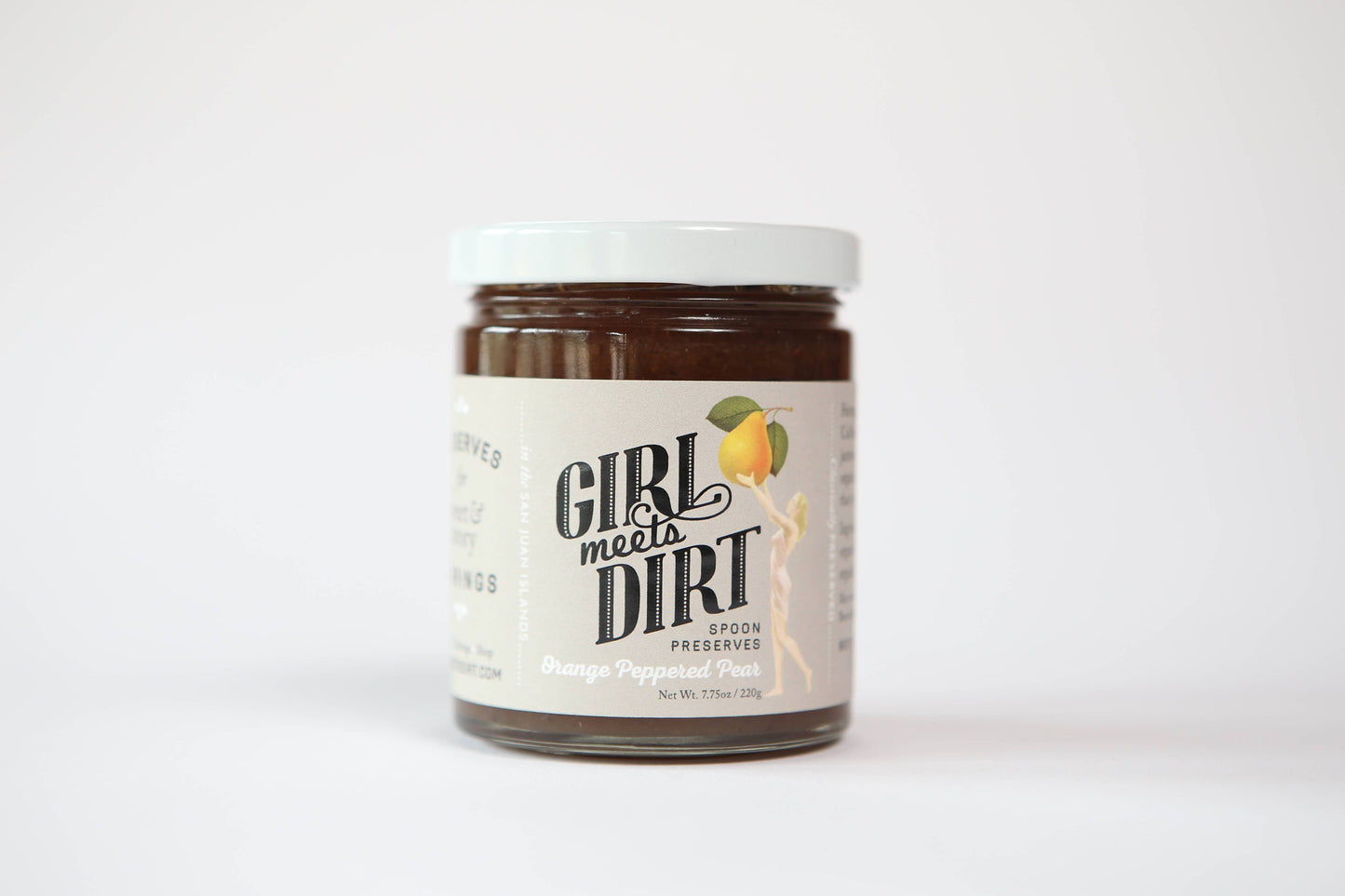 Orange Peppered Pear Spoon Preserves 7.75oz
