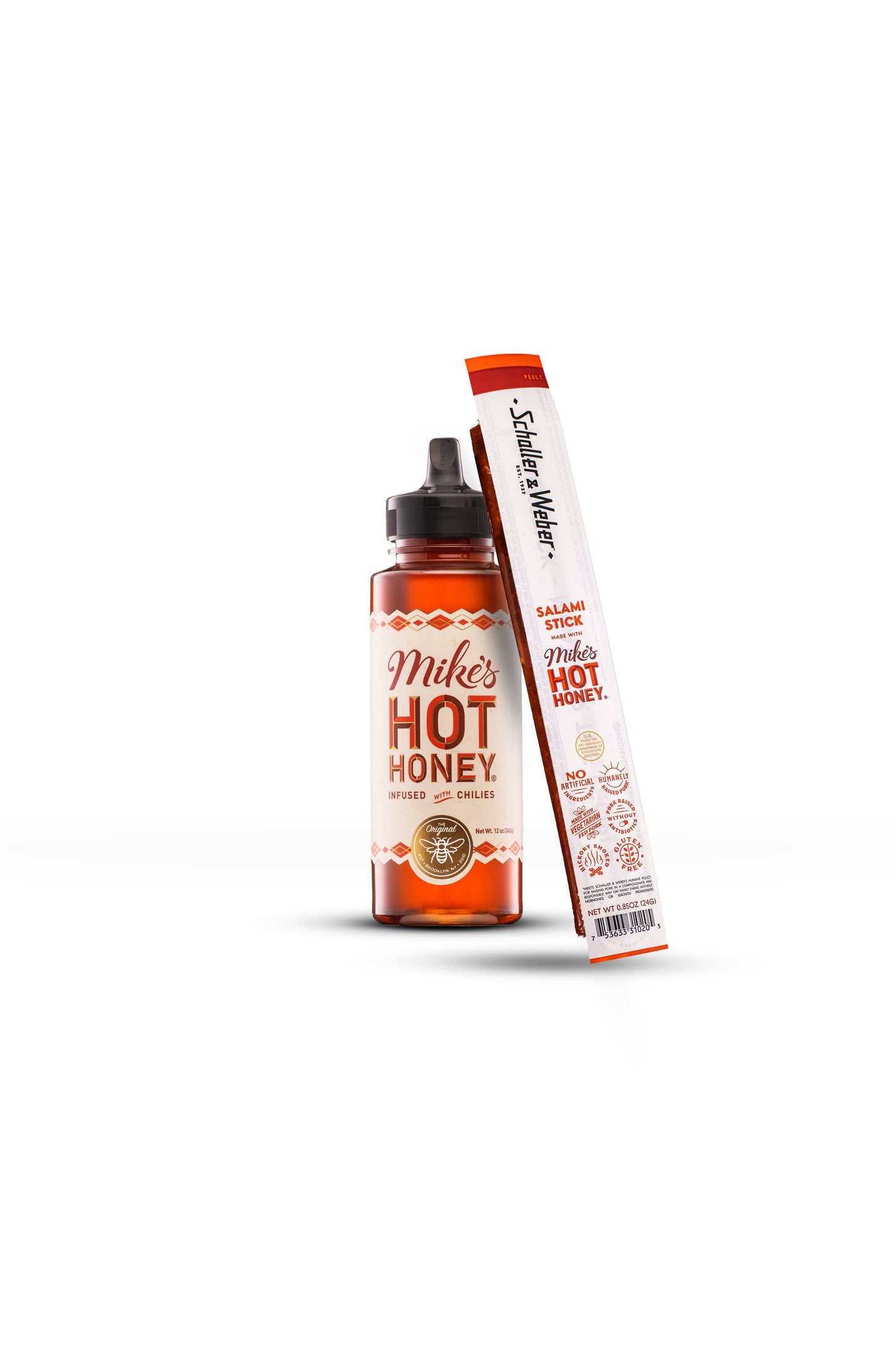 Salami Stick - Mike's Hot Honey - Case of 80 Sticks