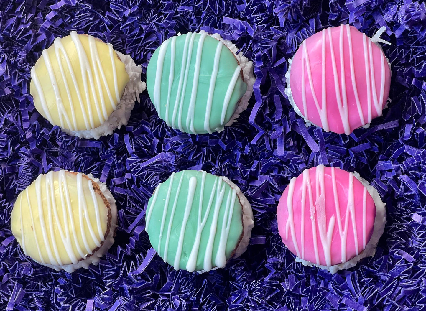 Easter Macaroon dog treats