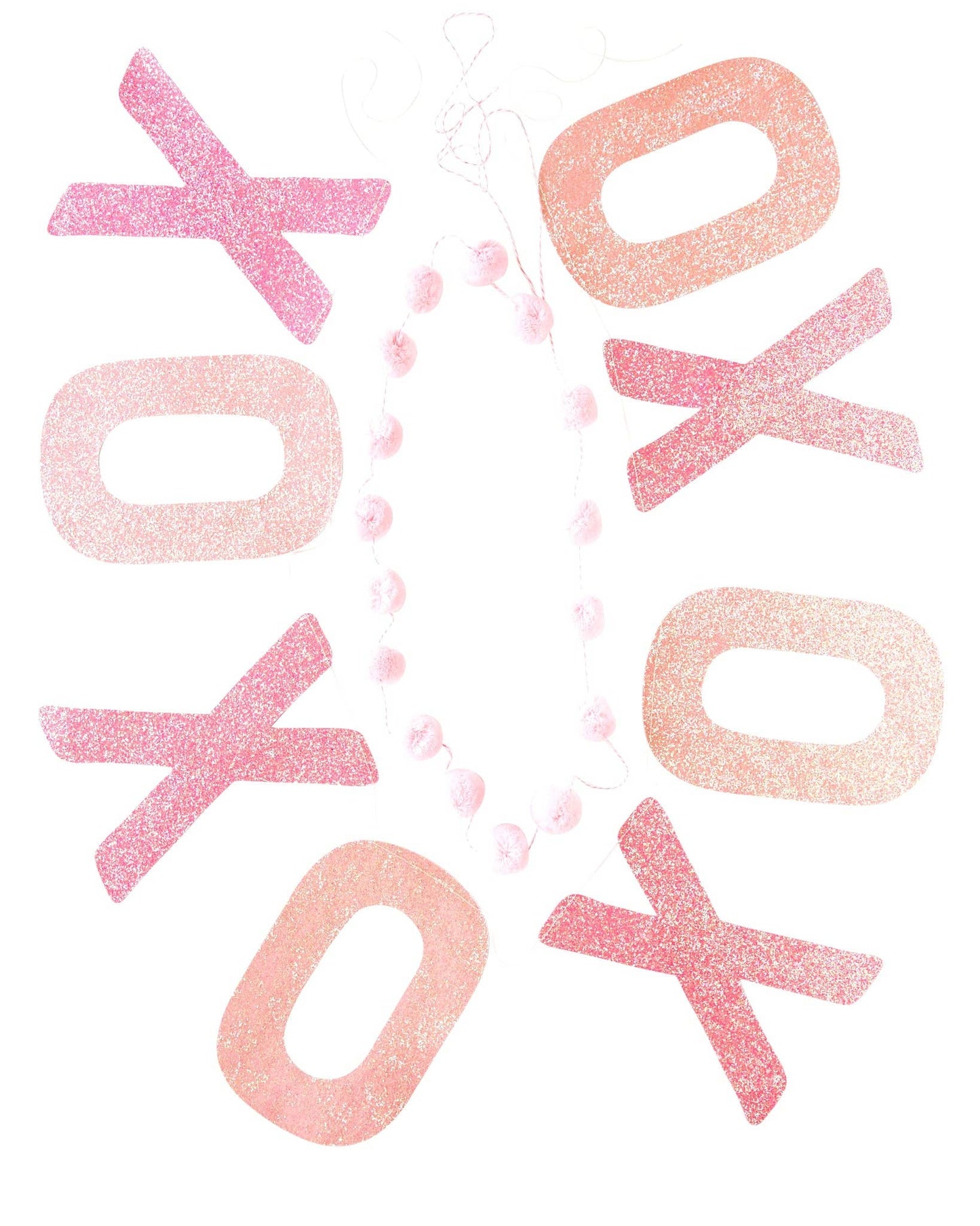 VAL1006 - XOXO Glitter Banner Set