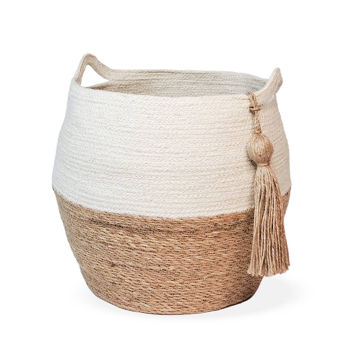 Handwoven Storage Basket l Agora Jar Basket-Set of 2