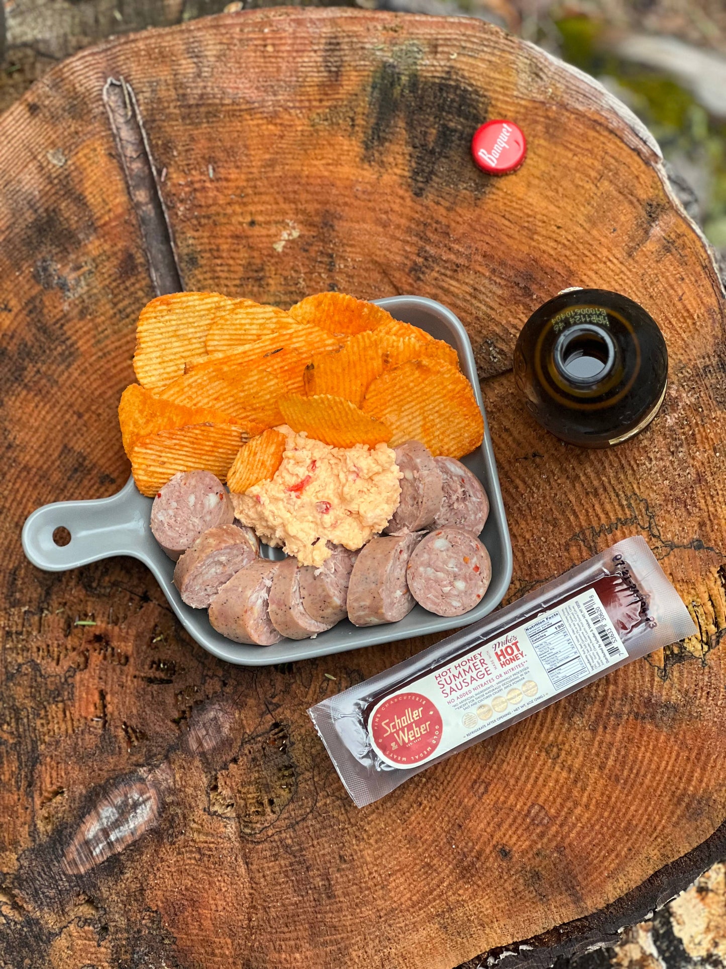 Hot Honey Summer Sausage