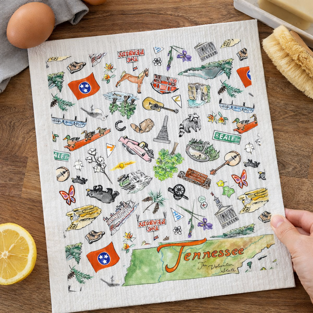 Tennessee Wet-it Swedish Dish Cloth