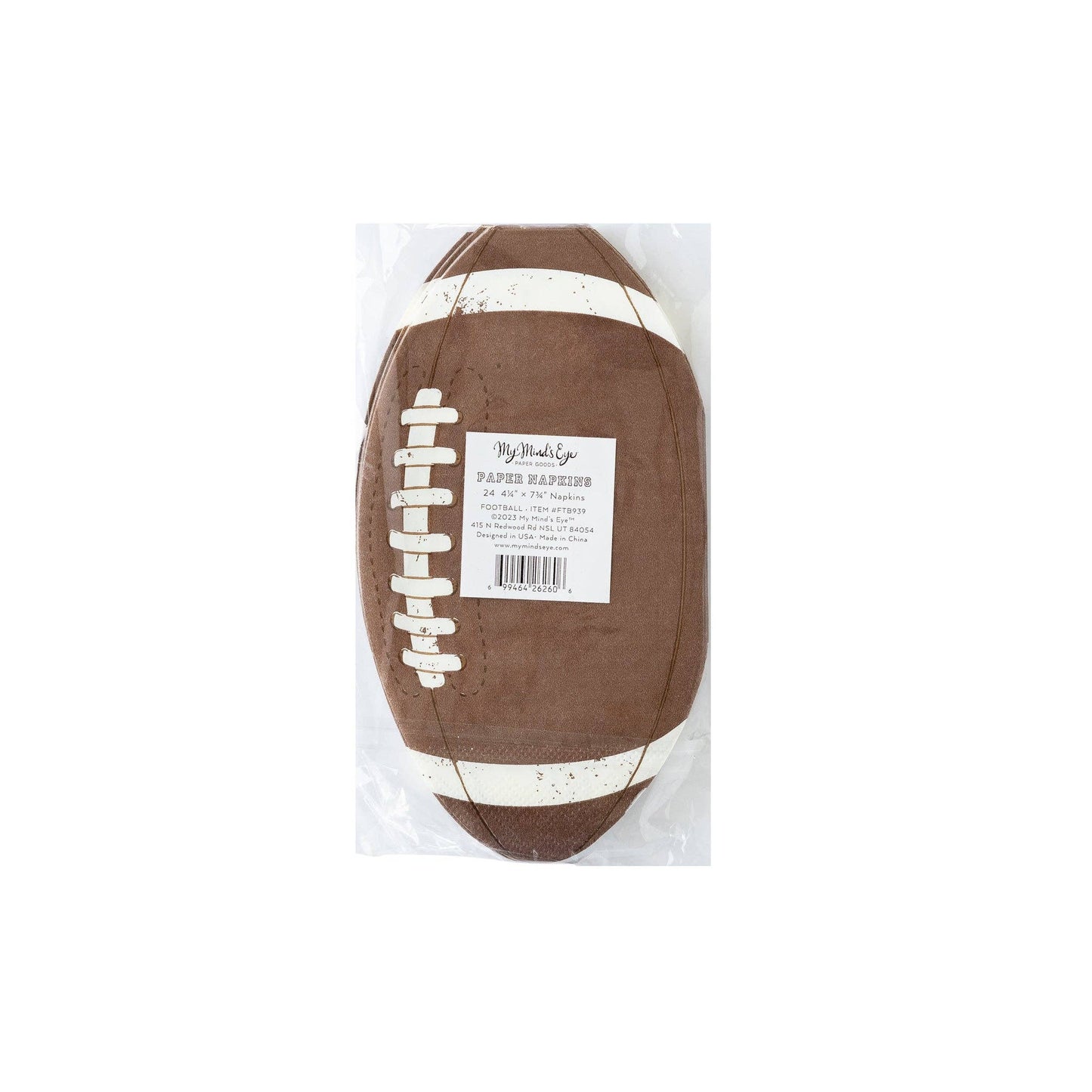 FTB939 - Football Shape Disposable Napkin