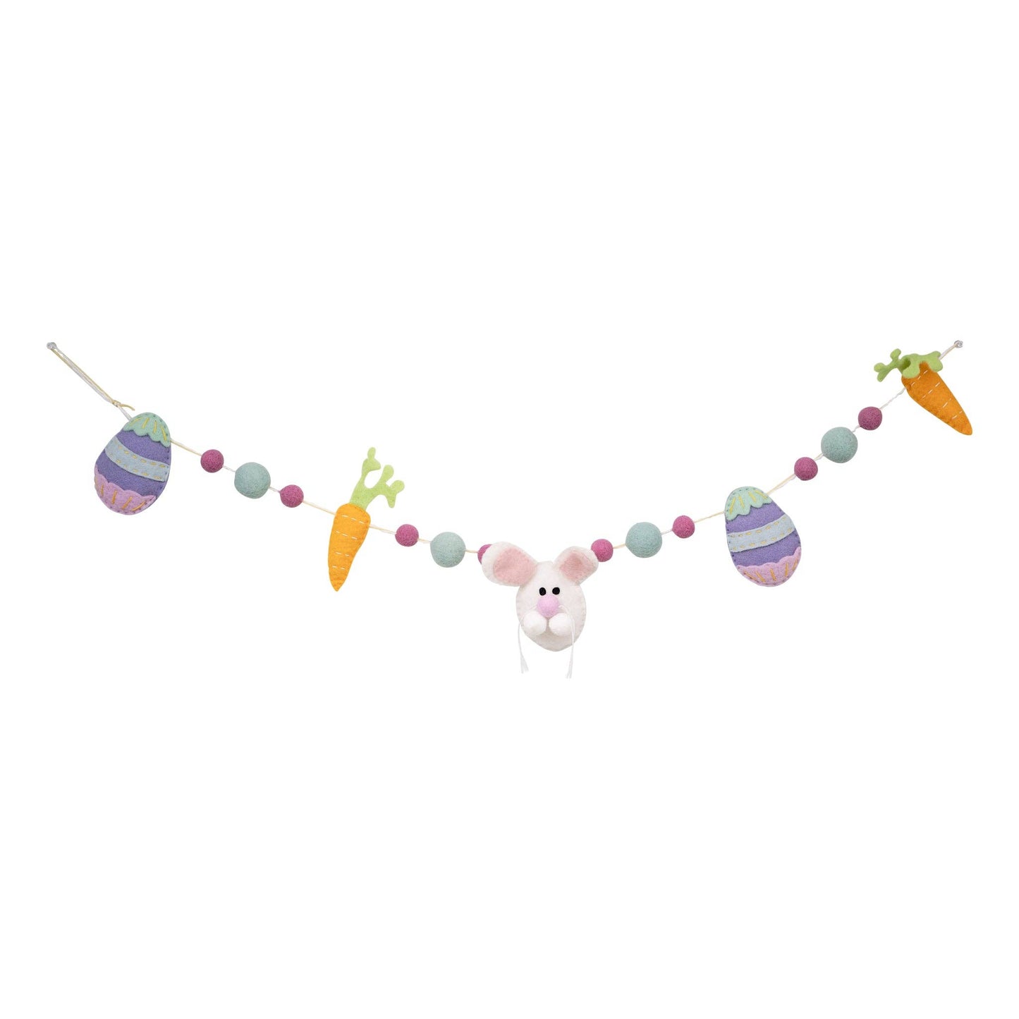Bunny Felt Banner - Easter Decor