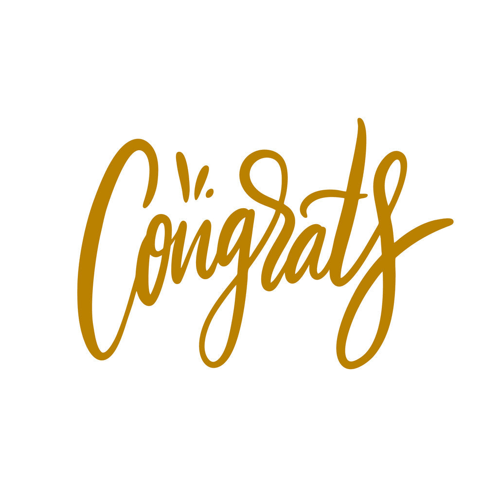 Congratulations