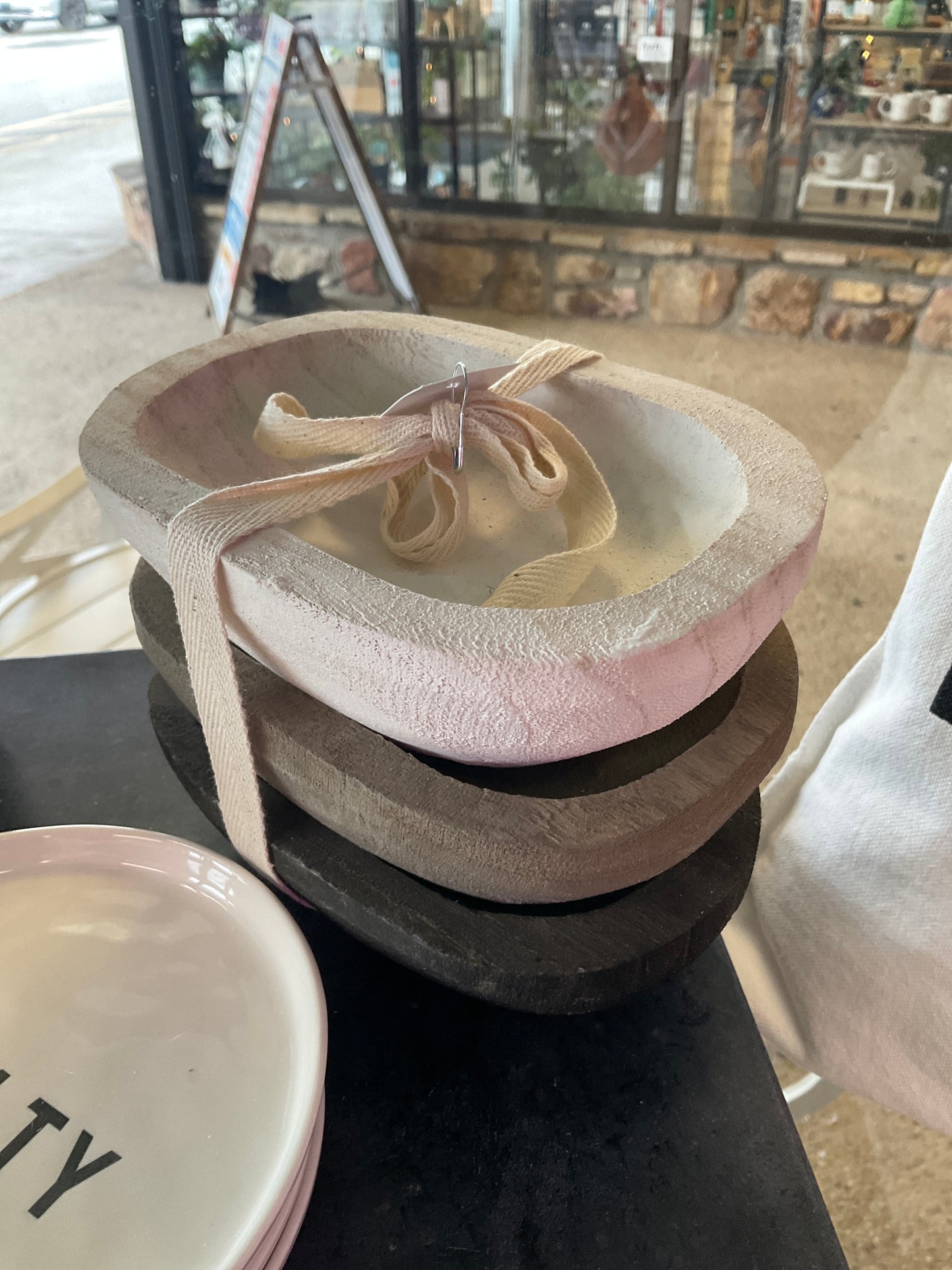 Paulownia Snack bowls set of 3