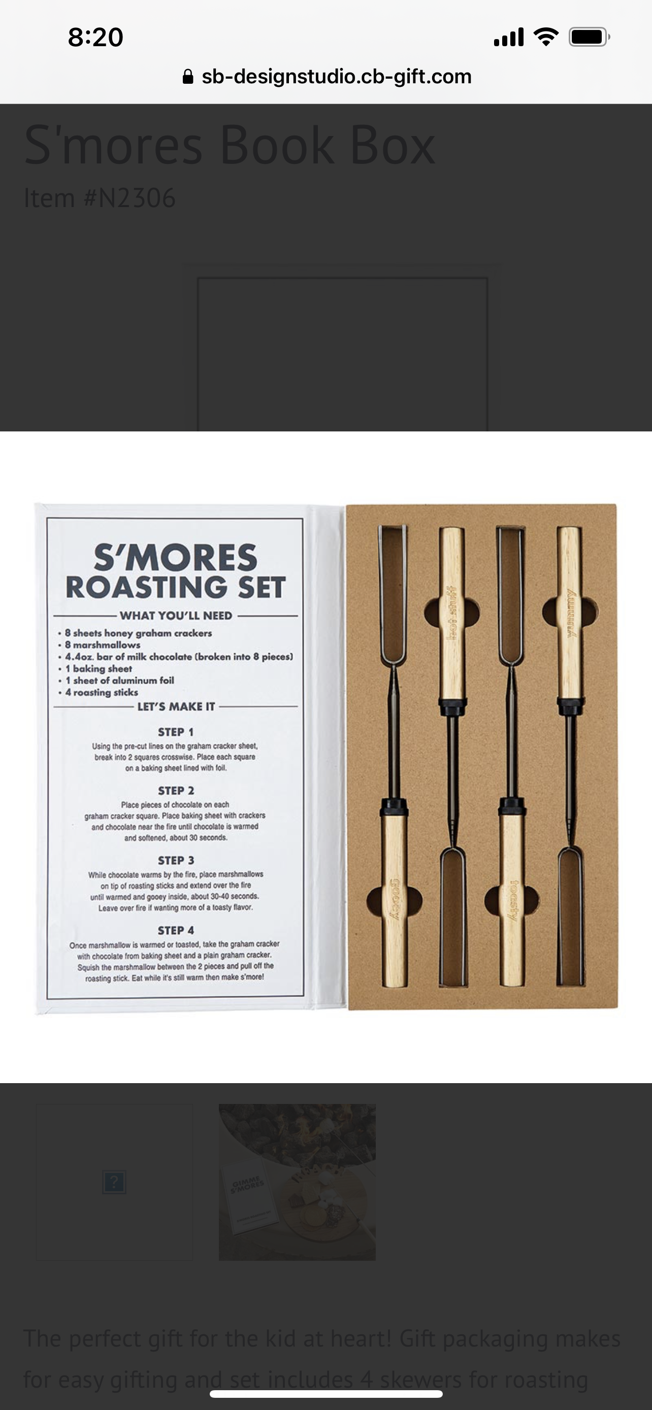 Gimme S’mores Roasting Sticks