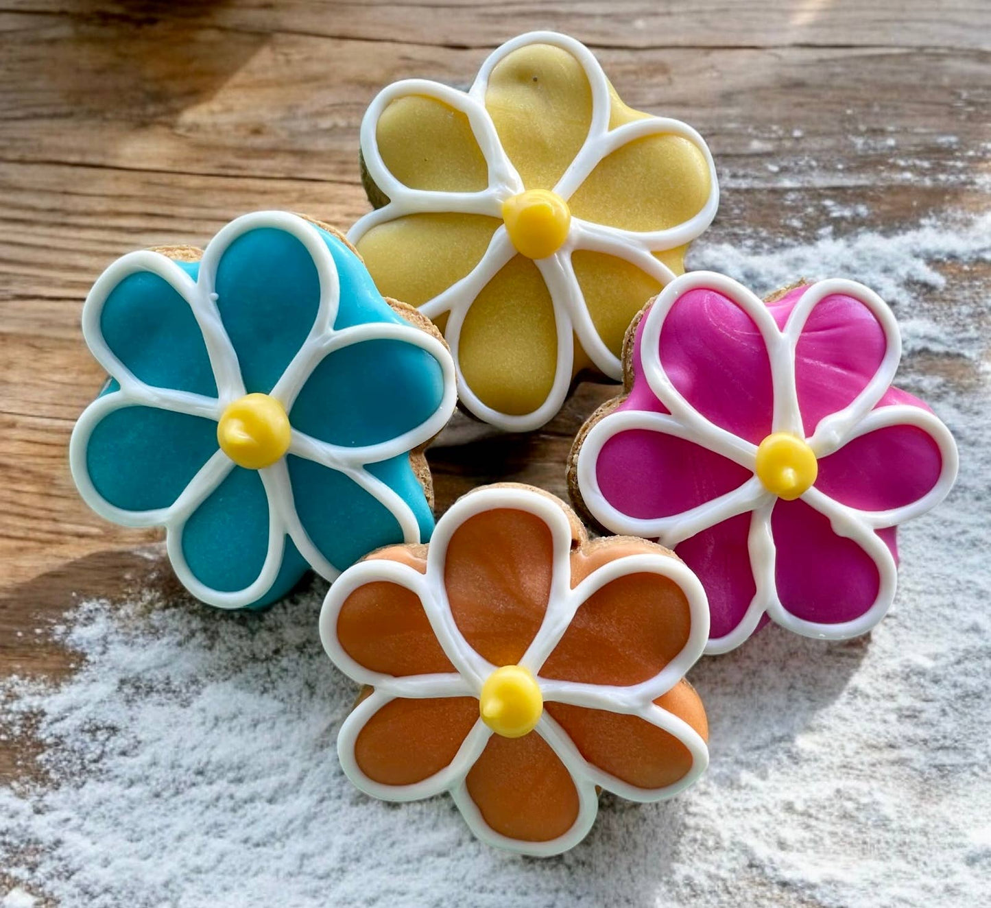 Mini Spring Flowers dog treats