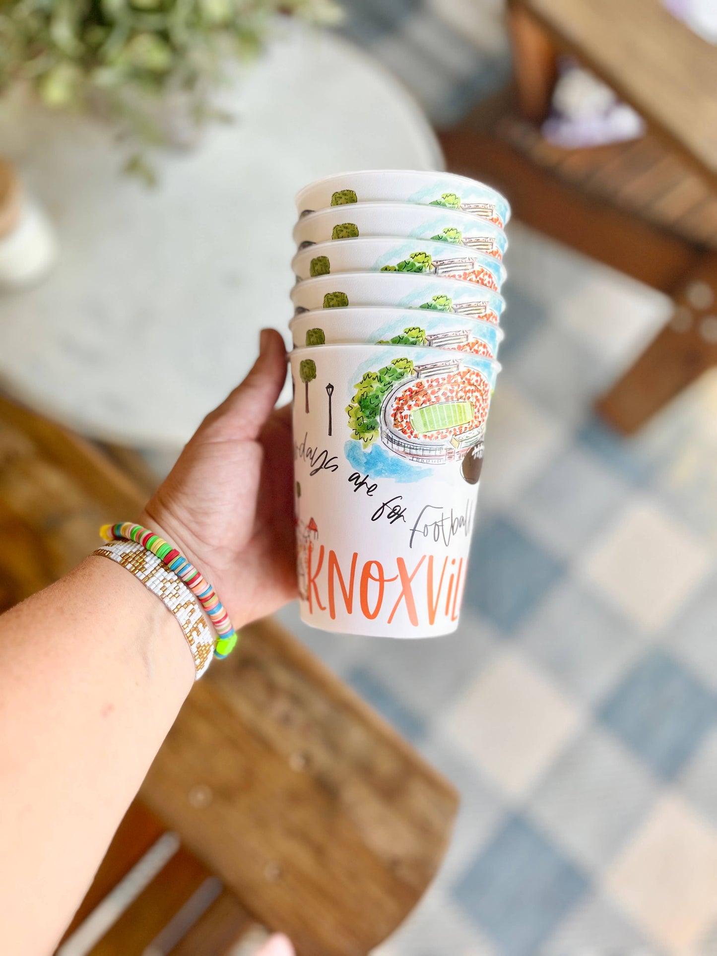 Knoxville Reusable Cups, gifts, collegiate games, alumni: Unwrapped