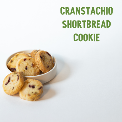Tennessee Holiday Tin | Gourmet Cookies & Nuts: Cranstachio Shortbread Cookies