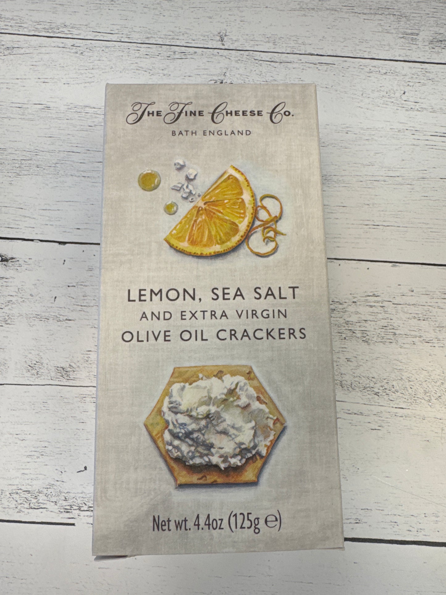 Lemon sea salt crackers