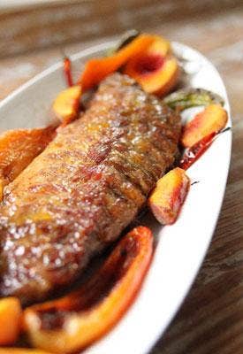 9.5 oz. Peach Pepper + Ginger Jam