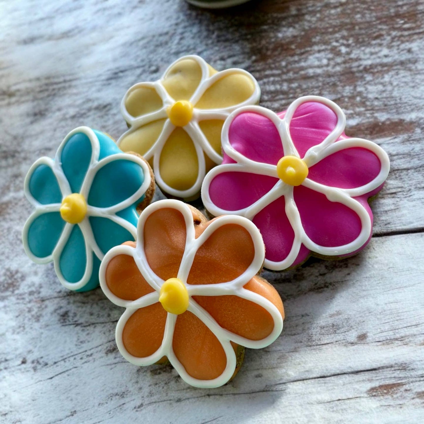Mini Spring Flowers dog treats