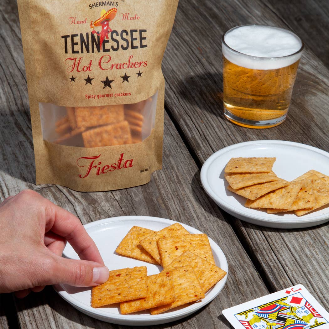 Sherman's Tennessee Hot Crackers, Fiesta Flavor 30 ct