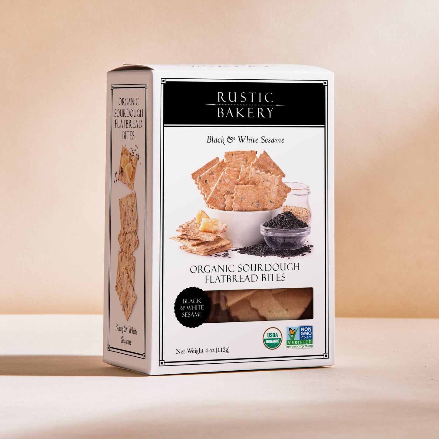 BITES - Black & White Sesame Box 12/case