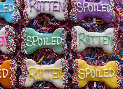 Spoiled Rotten dog bone treats
