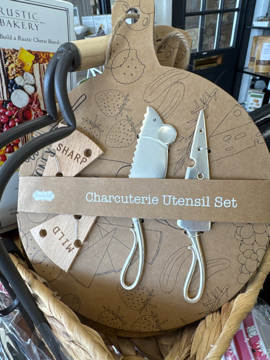 Charcuterie Utensil Set with mouse