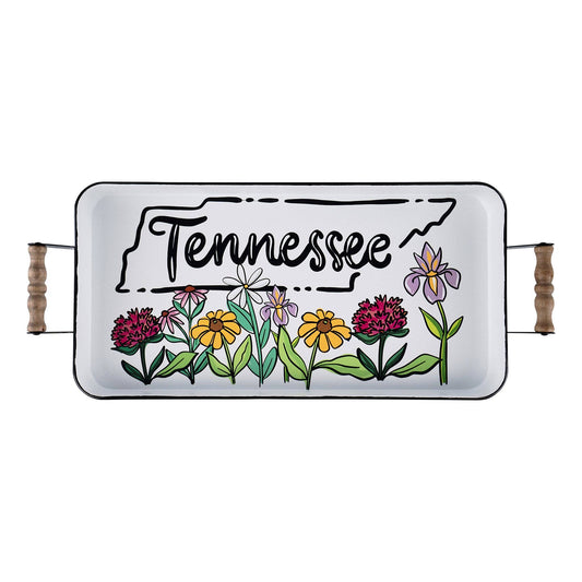 Home Sweet Home Tennessee Enamel Tray