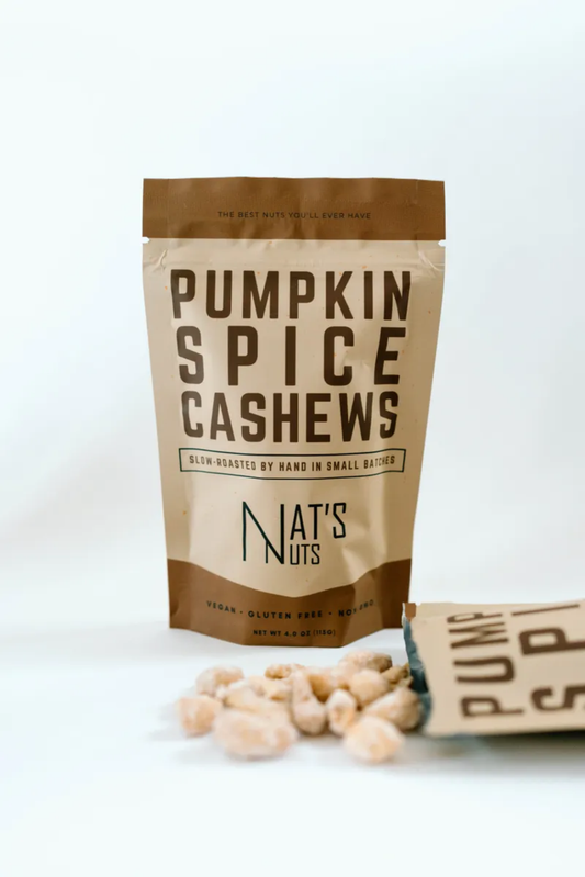 Pumpkin Spice Cashews | 12-Count Gourmet Roasted Nuts