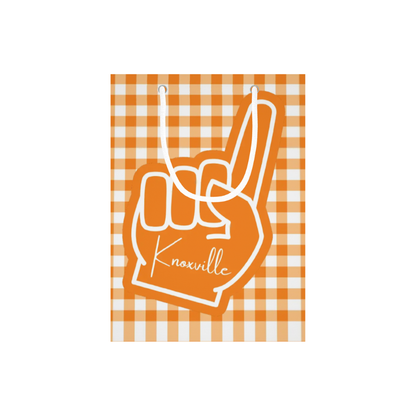 Orange & White Foam Finger Knoxville Gift Bag