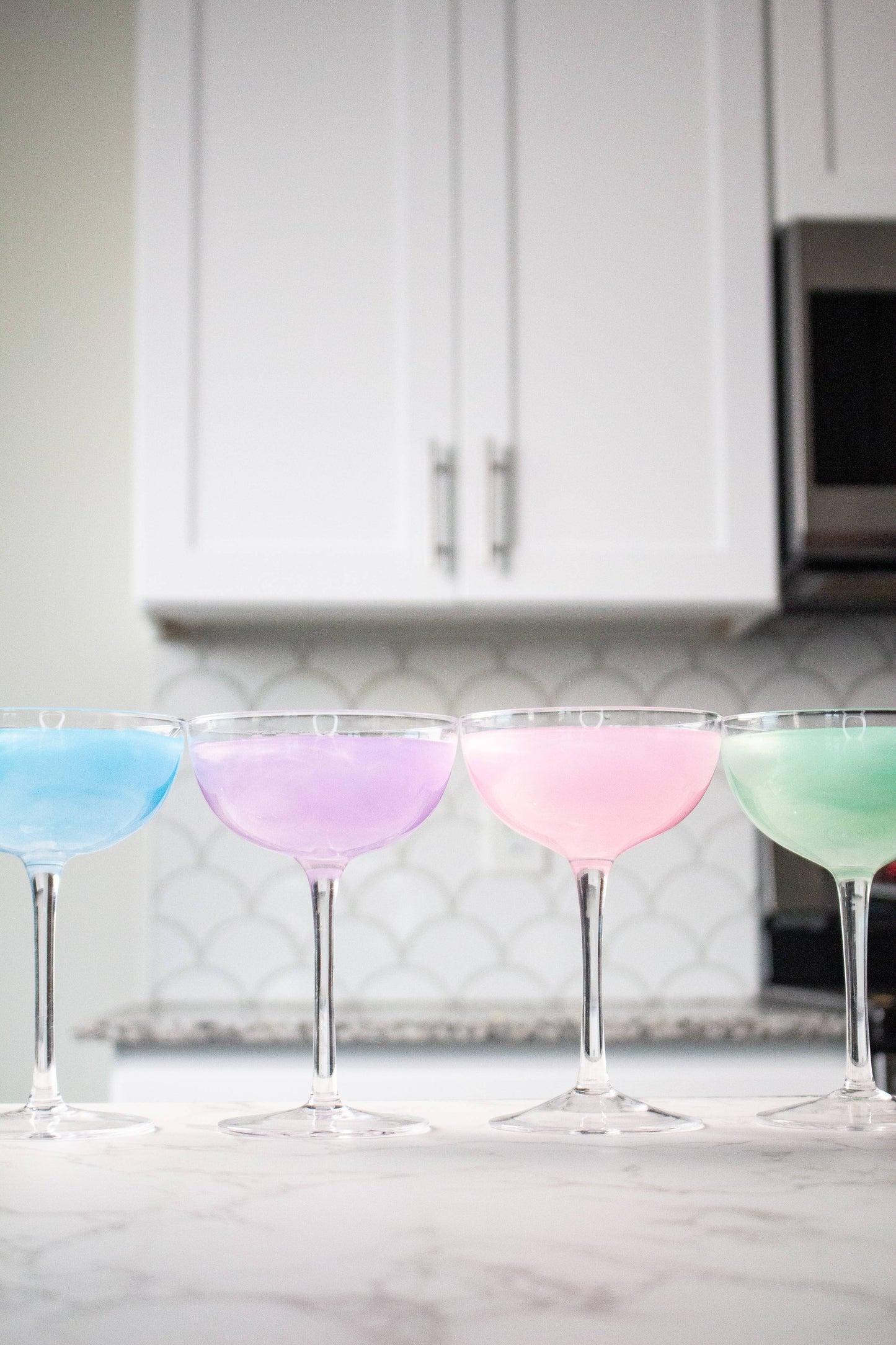 Prism Cotton Candy Glitter Bombs for Drinks