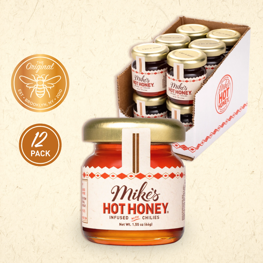 Mike's Hot Honey | Original | Mini Jars | 12-pack | 1.5oz