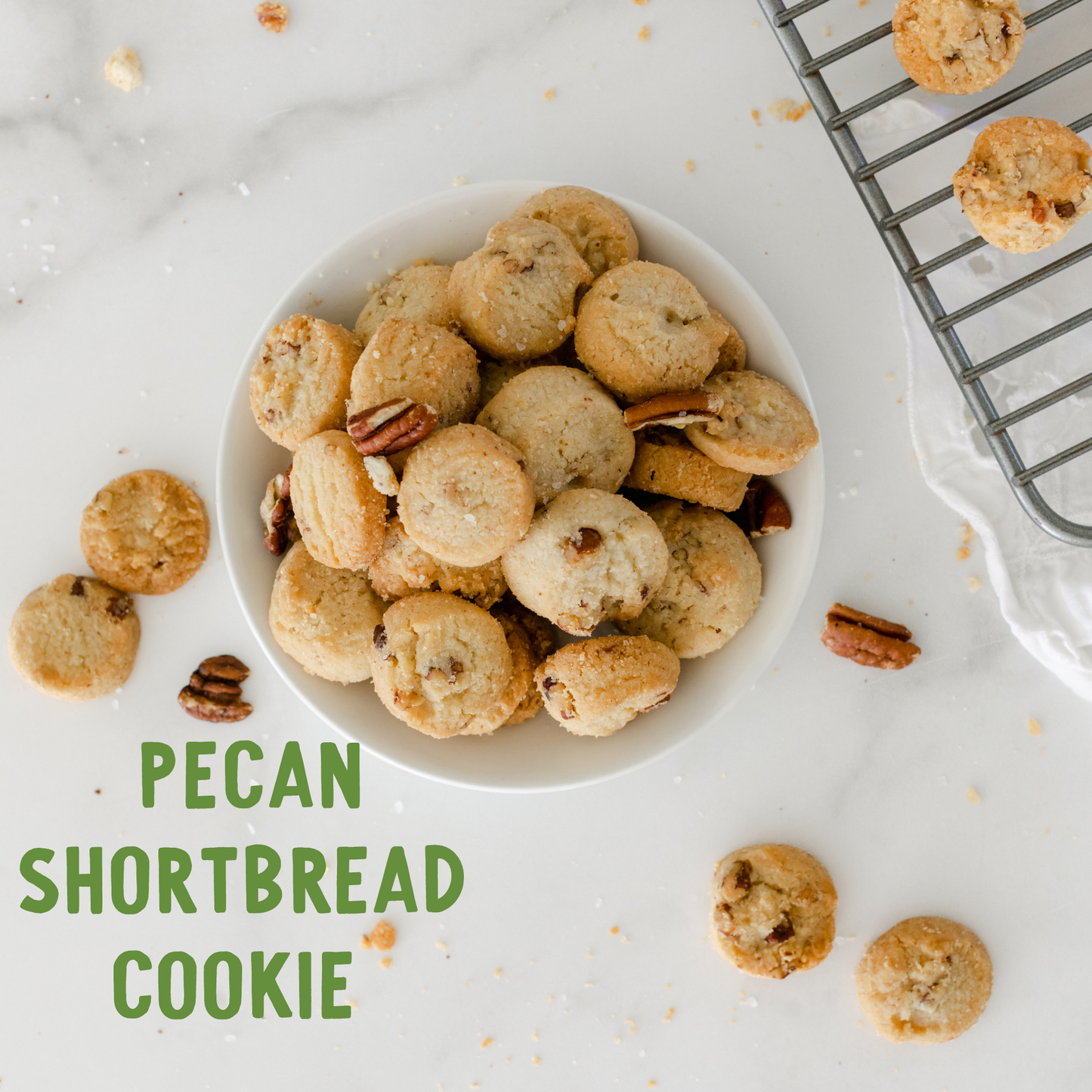 Tennessee State Gift Tin: Pecan Shortbread Cookies